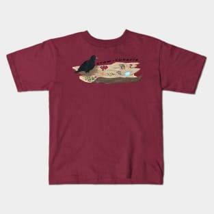 Crow-cuterie Kids T-Shirt